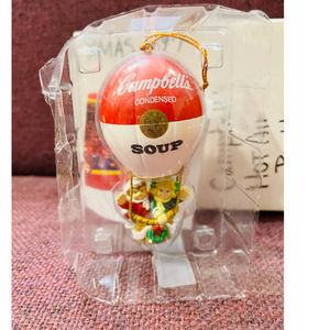 Vintage Campbells Hot Air Ballon ornament 1987